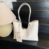 Minimalist Commuter Bag Women's Large-capacity New Casual Versatile Shoulder Bag Woven Tote Bag