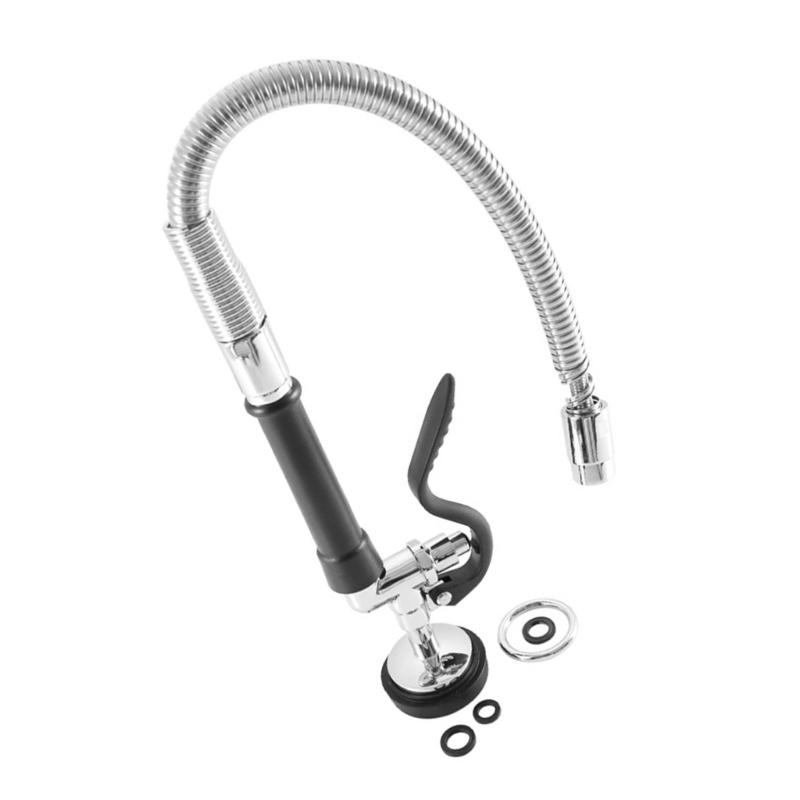High Pressure Dish Sprays Commercial Sink Sprayer with Stainless Steels Hose Commercial Kitchen Faucet Part Enduring