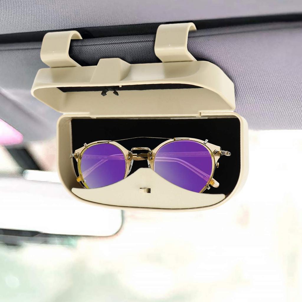 Sunglasses Case Car Sun Visor Box Sunglasses Holder for Car Sun Visor Sunglasses Storage Glasses Storage Case Organizer Holder