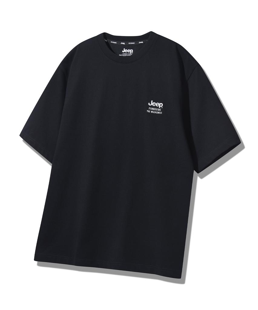 JEEP [2Pack] 190G Single Airgram Short Sleeve T-Shirt (Jr5Tsu159Bk)
