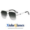Double Beam Aviator Sunglasses - Sports UV400 Anti-UV Retro Style