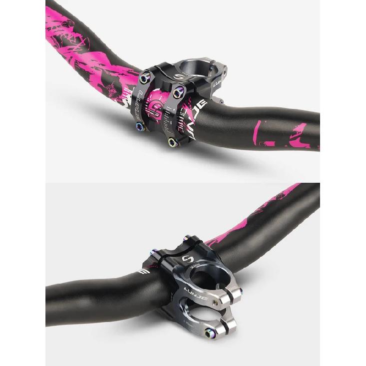 Aluminiumlegierung Fahrradlenker MTB Lenkererhöhung Mountainbike Lenker 720mm 780mm*31.8mm Fahrrad Vierkantteile