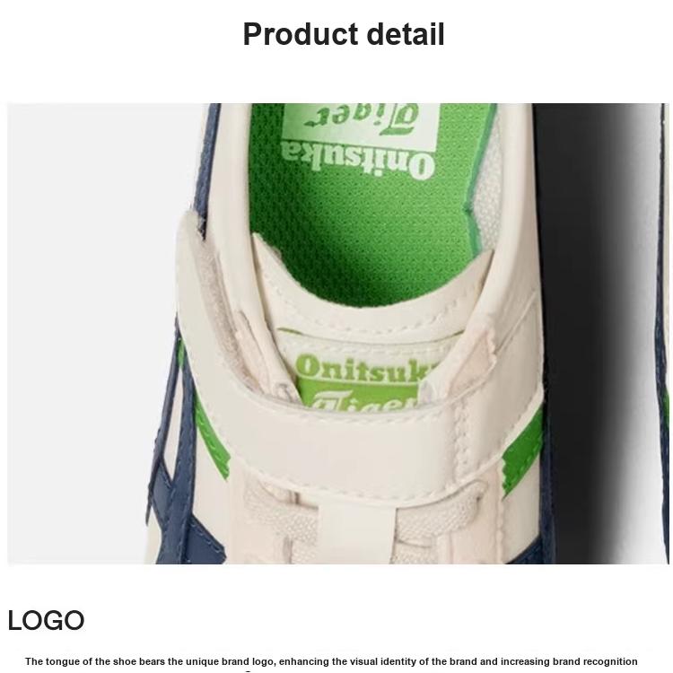 ONITSUKA TIGER Mexico 66 PS Cream Mako Blue Kids Sneakers 1184A049-109
