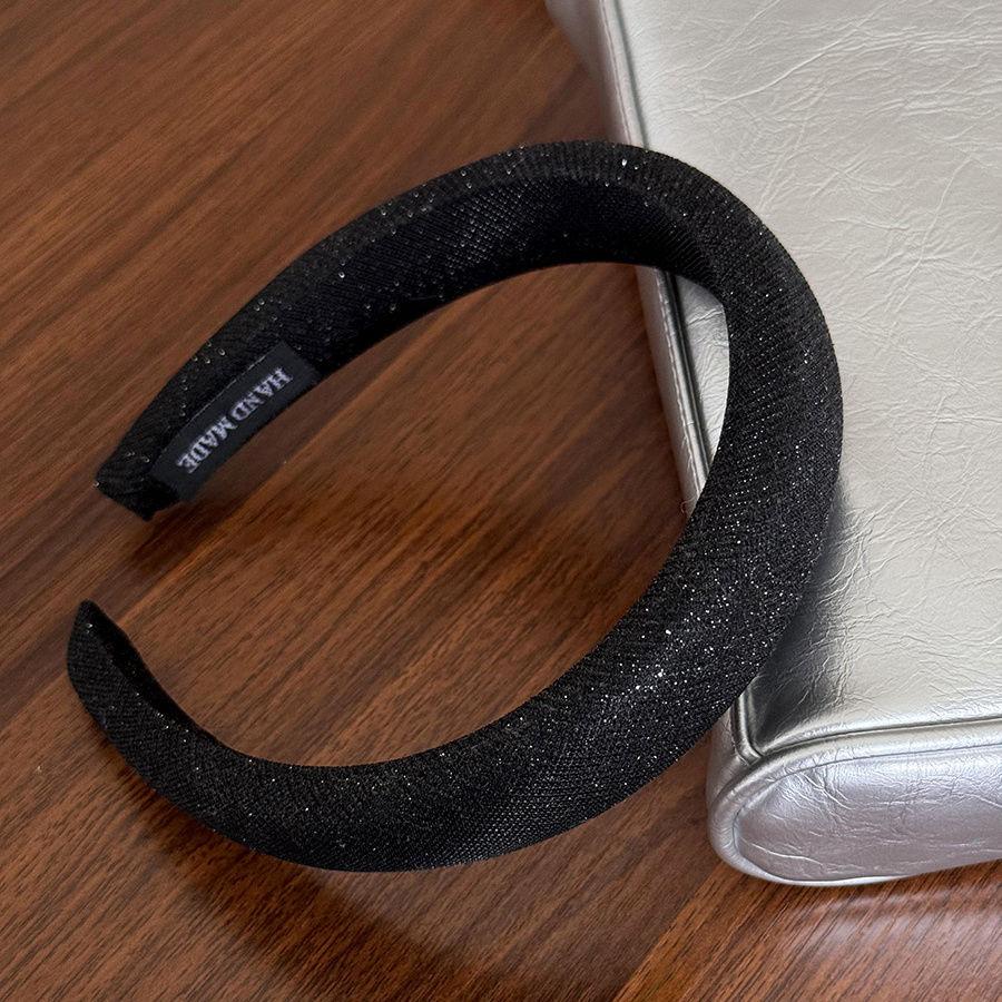 

Luxury Sparkle Sponge Hairband for Women Female Daily Headband Fashion Hair Hoop Lady Girls Shiny Hair Accessories Size fits all