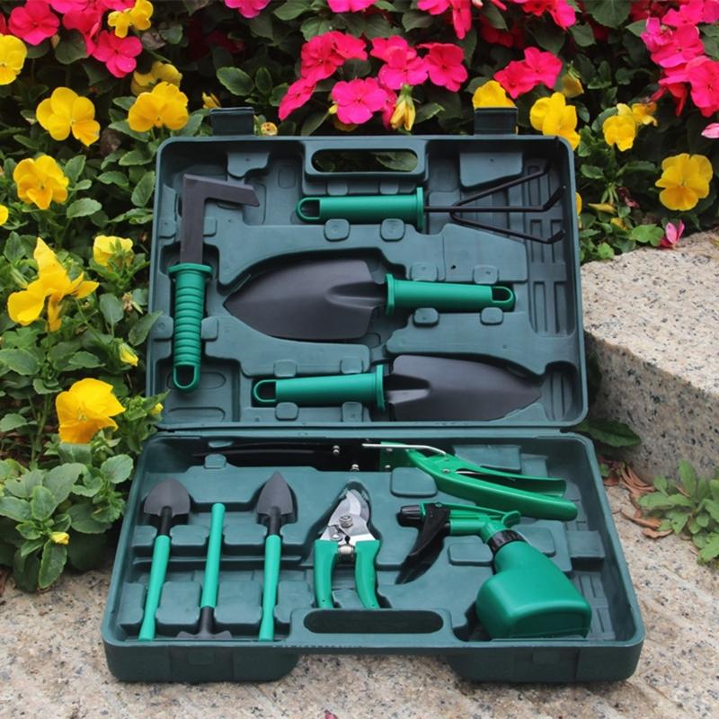 Multifunctional Ergonomic Garden Tool Kit with Branch Scissors and Water Sprayer Bottle Easy to Use for Home Gardening