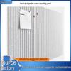 Polyester Fiber Sound-Absorbing Wall Panel - Vertical Stripe Self-Adhesive Decor Felt Sticker