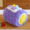 Dessert Swiss Roll Cute Bread Doll Macaron Toy Event Wedding Throwing Doll Grabbing Plush Doll