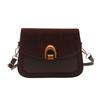Retro Underarm Bag for Women, 2025 New Fashion Korean Edition Small Square Bag, Simple Single Shoulder Crossbody Bags