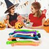 Halloween Stretchy Strings Pumpkin Ghost Witch Bracelet Fidget Toys Stress Relief Sensory Toys for Kids Halloween Party Favors