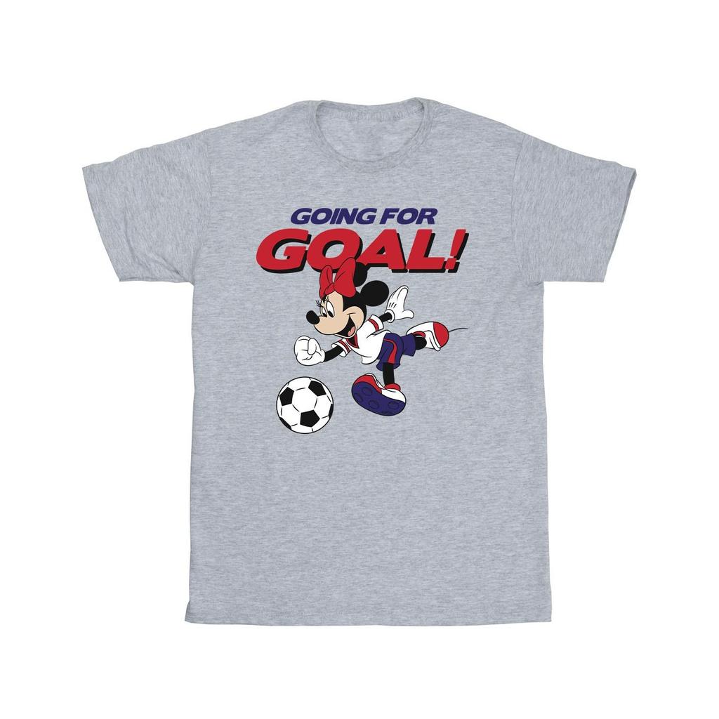 Disney Mens Minnie Mouse Going For Goal T-Shirt