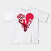 Boys Girls Soft Cotton Graphic Tees Squirrel: Nuts About You Breathable Daily School Wear Kids T-Shirts