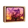 Customized Anime Light Box High Quality Cartoon Paper Carving Children's Gift Desk Table Lamp LED Night Light Bedroom Decoration