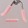 Portable Long-Lasting Wide-Angle Stainless Steel Sunflower Eyelash Curler for Children