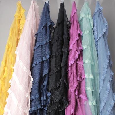 Wide 150cm Multi-layer Lace Trim Mesh Fabric Cake Skirt Princess Dress DIY Sewing Fabric Wedding Bride Wedding Dress Design