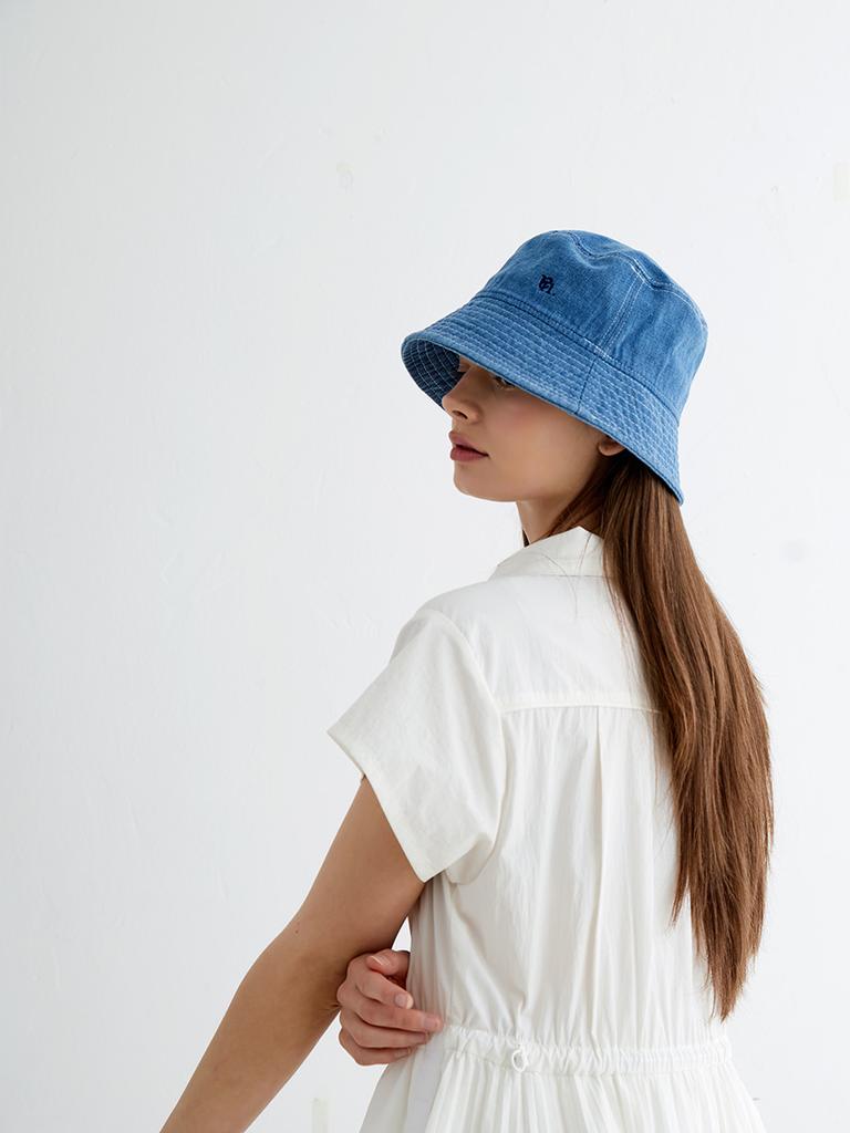 NITINA Denim Bucket Hat Bl