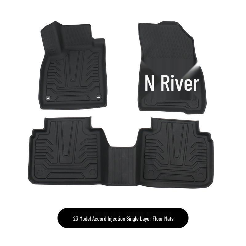 2023 Honda Accord Custom-Fit Floor Mats: Fully Surrounding Interior Protection
