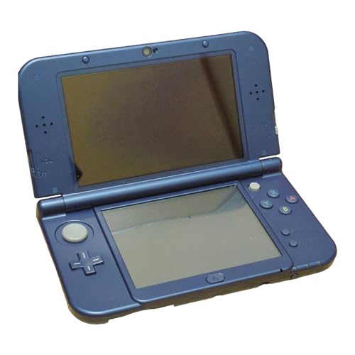 

Новий Nintendo 3DS LL кольору металево-синього (Японська імпортована версія - грає лише в ігри японської версії)