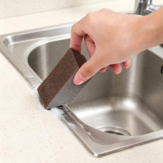 Cleaning Brush Heavy Duty Stain Removal Kitchen Sponge Sink Wall Cleaner Multipurpose Household Cleaning Tool