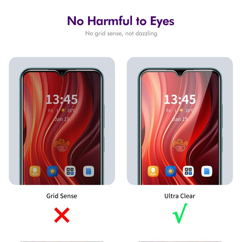 For Xiaomi Redmi A4 5G Anti-Spy Film ENKAY HAT PRINCE Silk Printing Tempered Glass Screen Protector with Installation Tool