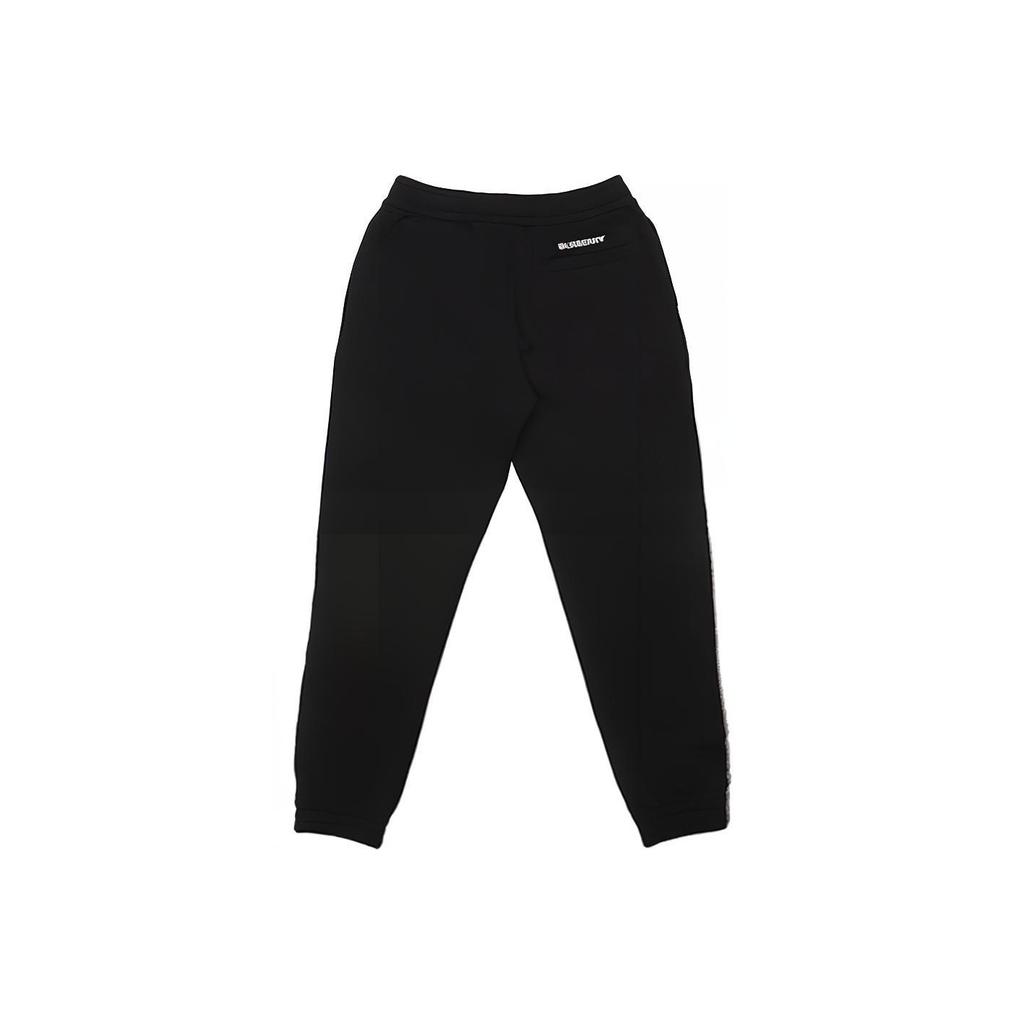 Burberry FW22 Knitted Sweatpants Men's Black 80530171