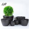 Aerated Soil Planter Flowerpot with Built-In Drainage System Rustic Style Garden Container