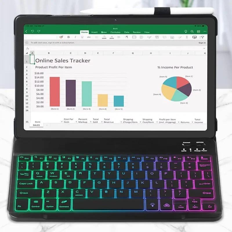 Backlight Keyboard Case For Xiaoxin Pad 11 11 Inch Tablet Cover For Xiaoxin Pad 11 TB335FC Teclado Funda