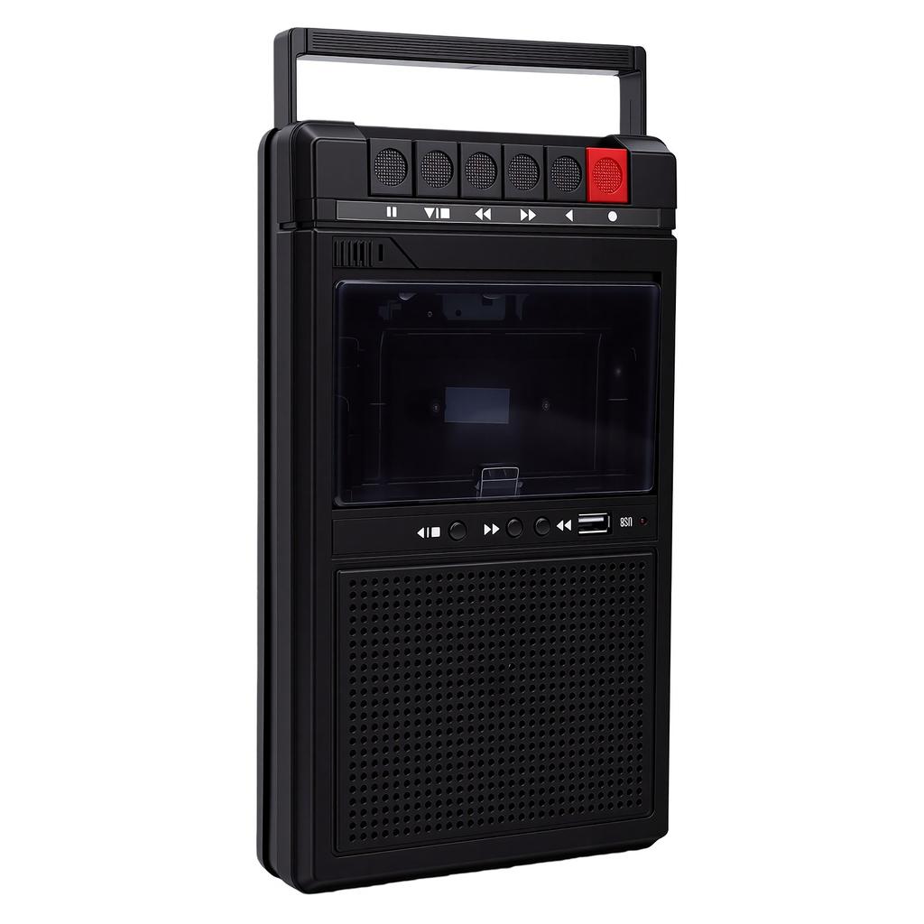 Cassette Tape Player Recorder USB FM Radio Portable Cassette Tape to MP3 Converter for Home Outdoor Travel