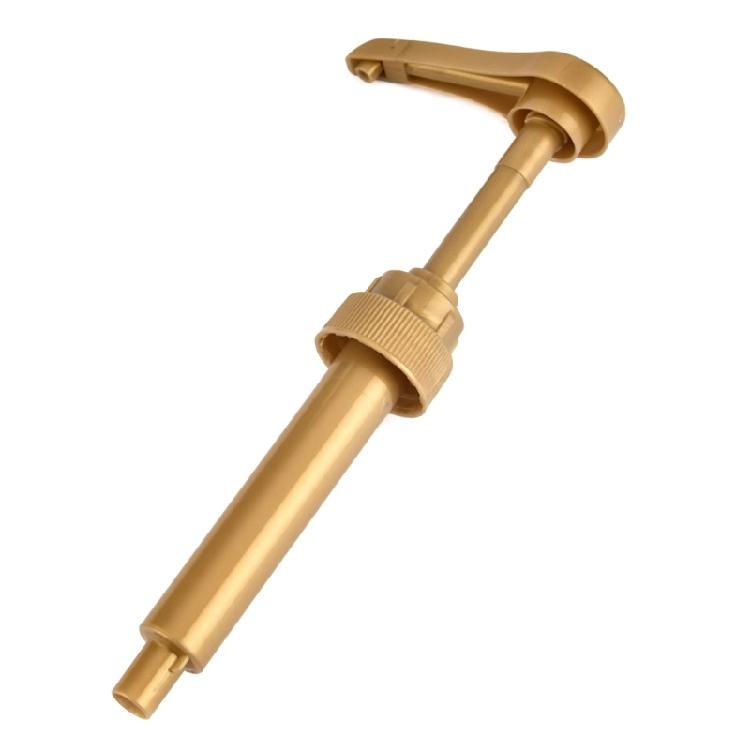 4pcs Pump Dispenser Syrup Bottle Nozzle Pump Durable Kitchen Push-type Pressure