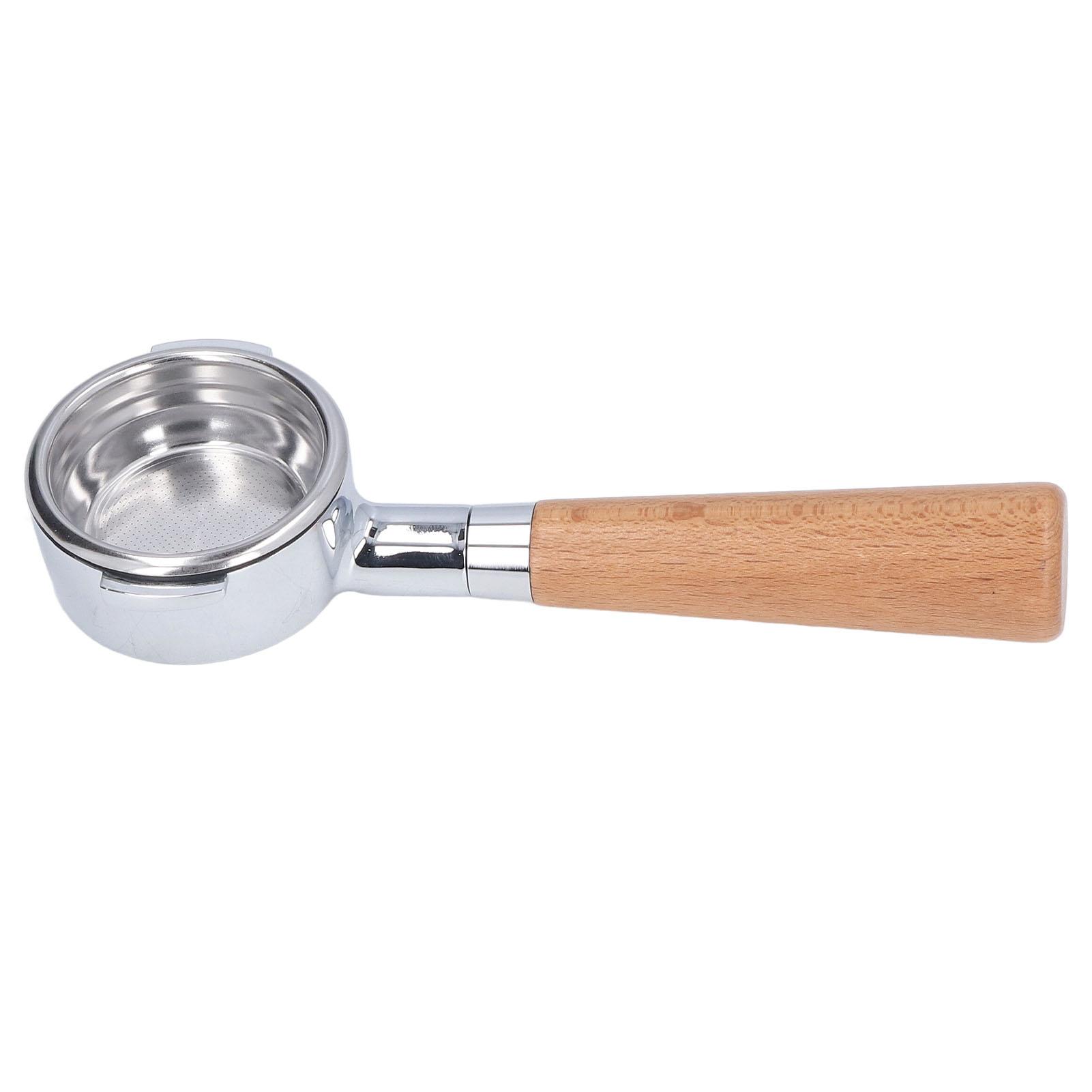 

Бездонний портафільтр Ультратонка фільтрація Професійний тримач портафільтра з ручкою з нержавіючої сталі для Expobar58 L