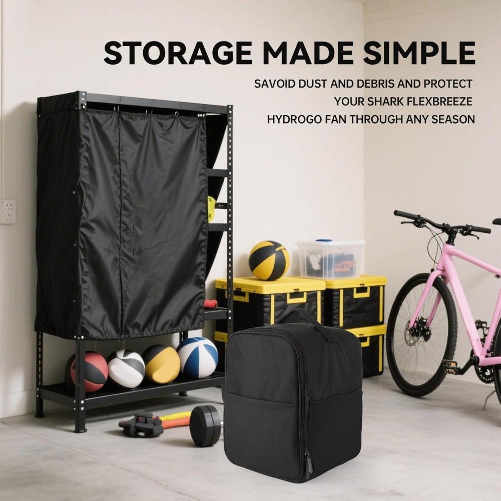 Fan Storage Bag Carrying Case For FlexBreeze For HydroGo FA05X Series 26x24x29cm Oxford Cloth Fan Storage Bag