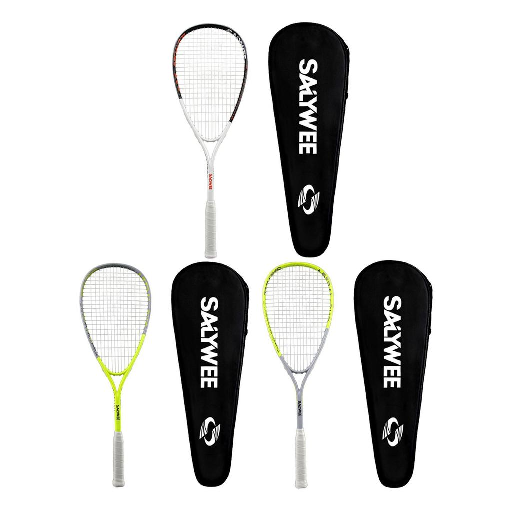 Squash Racket with Carbon And Carrying Case for Beginners Indoor Outdoor