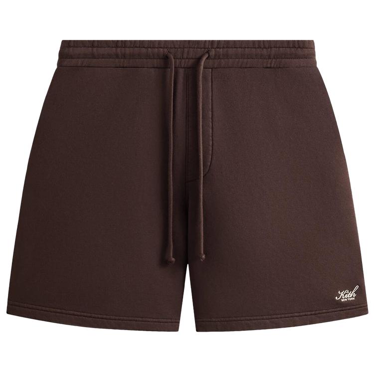 

Kith Fleece Curtis Short Kindling Men Bottoms Brown KHM061041-211 XL