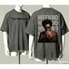 The Weeknd per Regalo Fan T-shirt Uomo Donna Harajuku Oversize Unisex Manica Corta Streetwear alta qualità Coppie Classico morbido Retro Moda