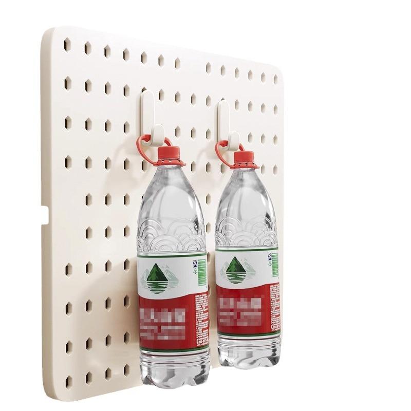 Hole Board Dormitory Wall Shelf Free Punching Adhesive Study Wall Mount Students Study Wall Mounted Storage Rack Home Decoration