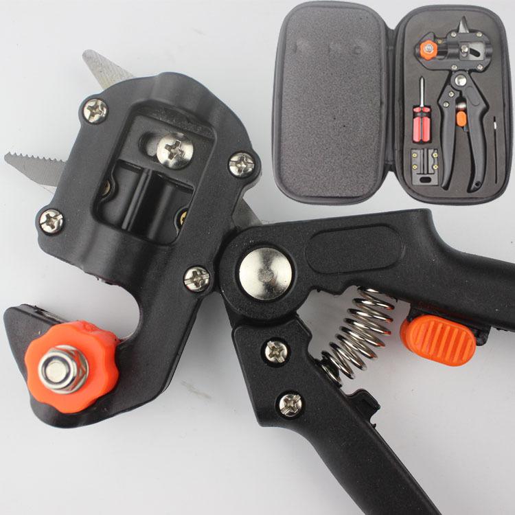 Professional Garden Grafting Pruning Shears Pruner Tree Branch Cutting Tool Kit Set Grafting Tool Kit Bag