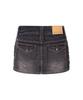 Peullijeunopallou Tommie Button Denim Skirt (Vintage Black)