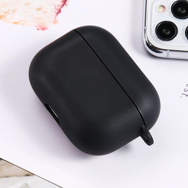 Frosted TPU Black Material White for Apple Bluetooth AirPods 1 /2 Generation Pro3 Generation Earphone Case Soft Cover