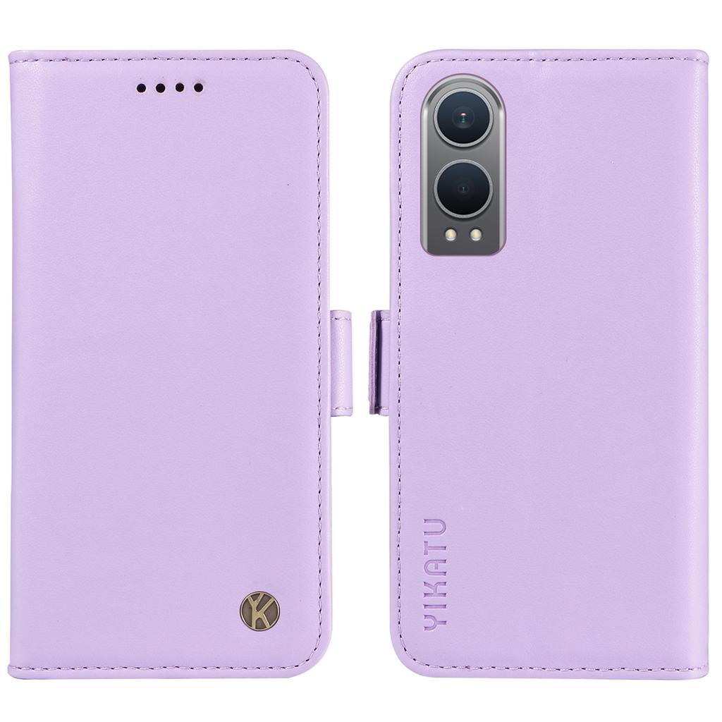 YIKATU YK-003 For OnePlus Nord CE4 Lite 5G/Oppo K12x 5G (China) Case Card Holder Stand Leather Phone Cover