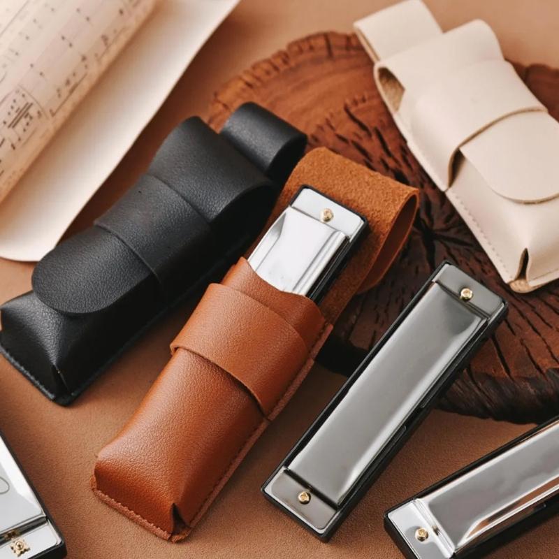 Lekka Pokrowiec na Harmonijkę z Wodoodpornym Kompaktem Etui na Harmonijkę do Podróży i Codziennego Użytku