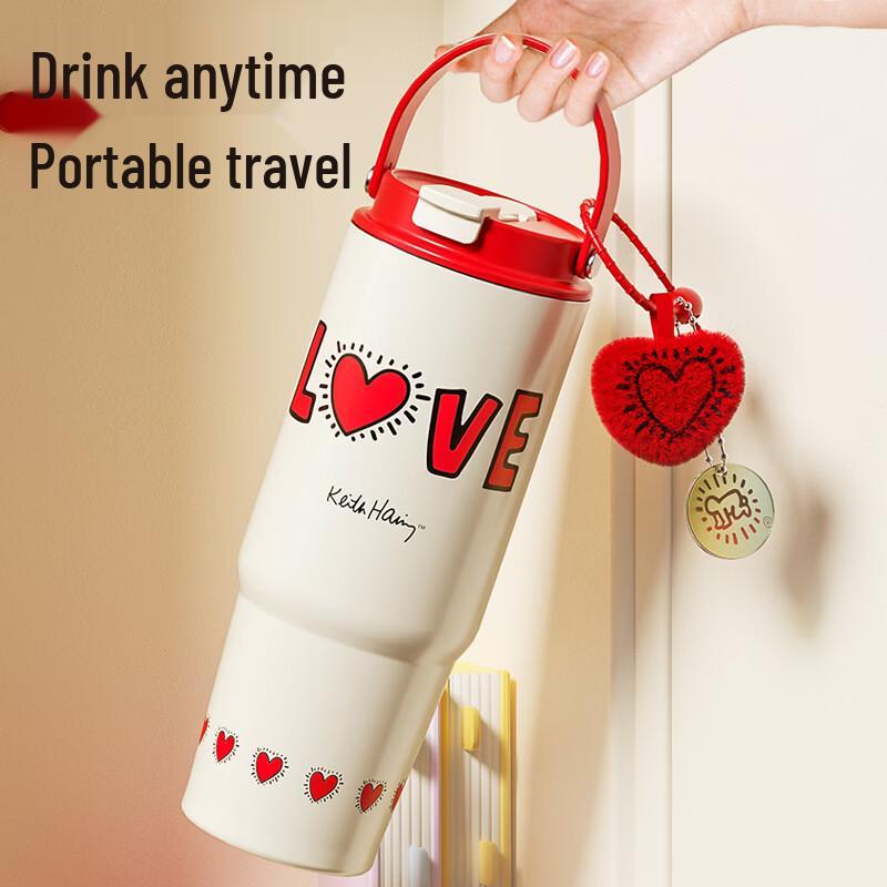 Germ Keith Haring Glowing Love 820ml Tumbler