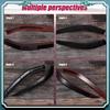 ABTU-For Golf 7.5 MK 7.5 2018-2020 Car Front Bumper Lip Shovel Side Surround Spoiler