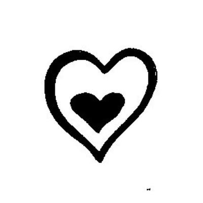 BRASS PLUG HEART - 18 MM