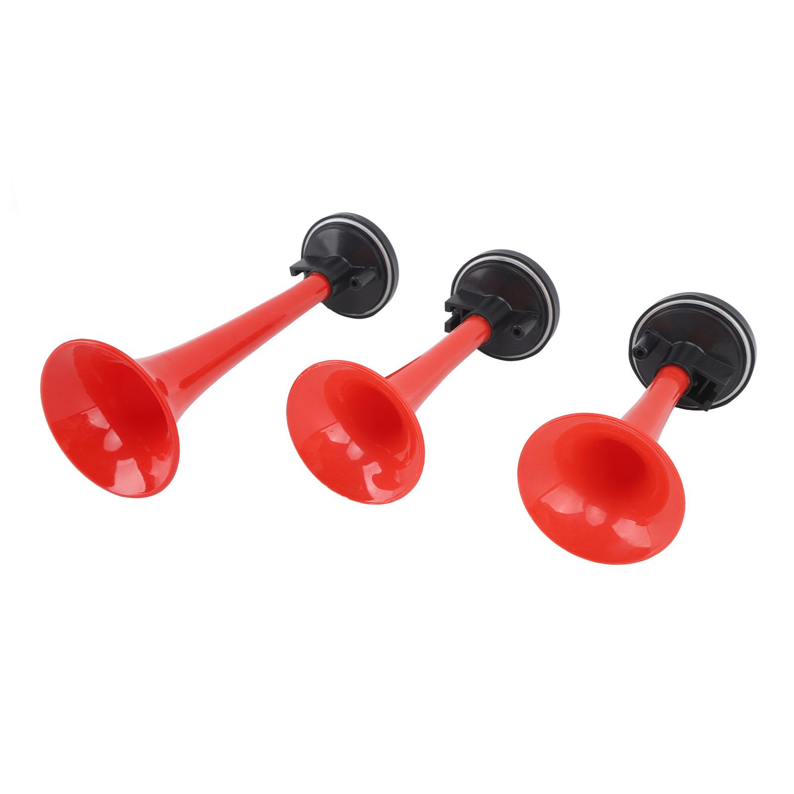 

Музыкальный пневмосигнал 3 дудки 12 В 125 дБ Музыкальный пневмосигнал со звуком с воздушным компрессором и шлангом для грузовика