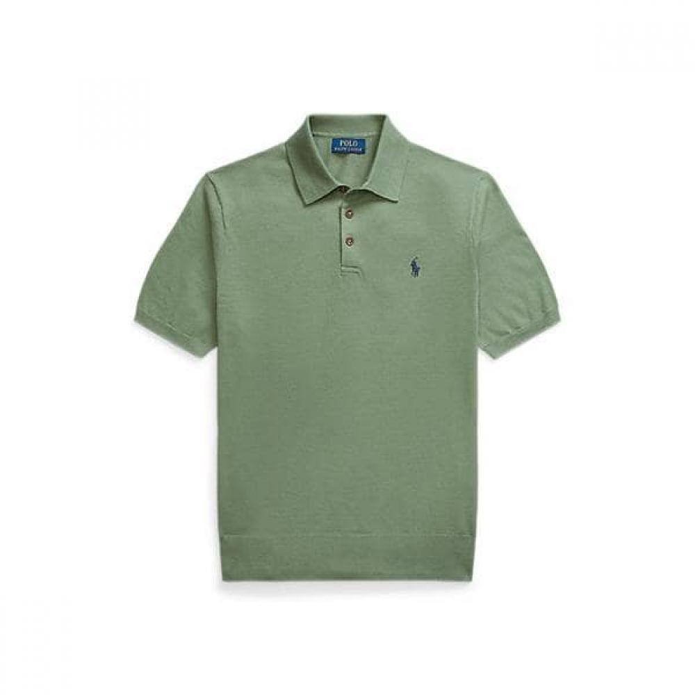 Polo Ralph Lauren Men Cotton Polo Collar Sweater  Mnposwe1n820085101 