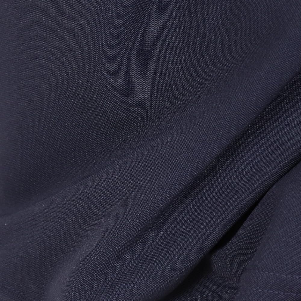 DESCENTE Short Sleeve Pique Mock UV NV Men's T-Shirt, Neck, Protection, DX-C2500XB (Navy/M/Men's)