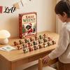 Festive Home Decoration 2026 Christmas Dachshund Advent Calendar 3D Countdown Collectible Ornament Set Holiday Gift with 24 Mini Dog Figures,