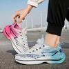 Carbon board lazy running shoes spring and summer new student body test racing sports shoes mesh breathable