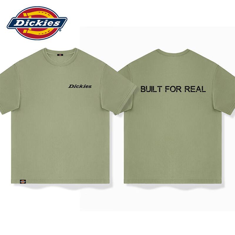 Dickies Men's Relaxed Fit Pure Cotton Short Sleeve T-Shirt