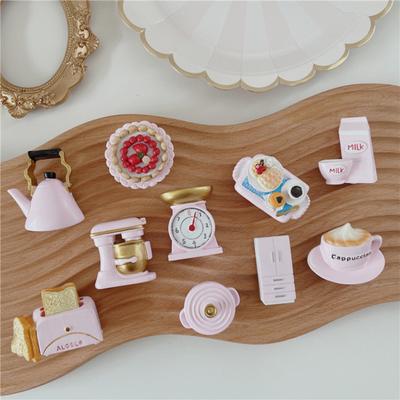Afternoon Tea Refrigerator Magnet Home Office Kitchen Locker Fridge 3D Simulated Food Cookware Appliances Magnetic Decoration Ornament
