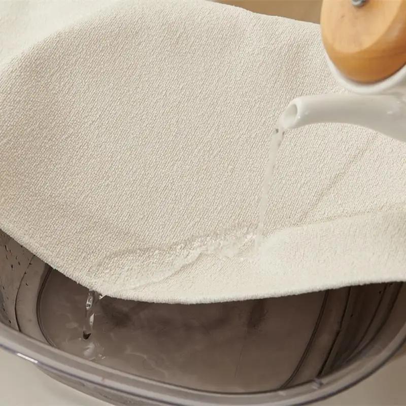 Simple Solid Color Sofa Mat Four Seasonal Universal Anti Slip Waterproof Couch Cover Living Room Furniture Protector Cushion